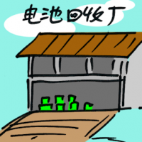 电池回收站 battery recycling plant