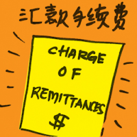 汇款手续费 charge of remittances
