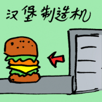 汉堡包制造机 burger making machine