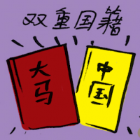 双重国籍 dual nationality