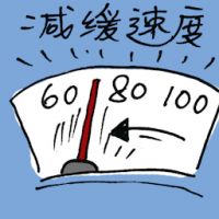 减缓速度 slow down