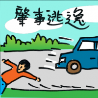 肇事逃逸 hit and run