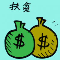 扶贫 help the poor