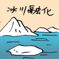 冰川融化 melting glaciers